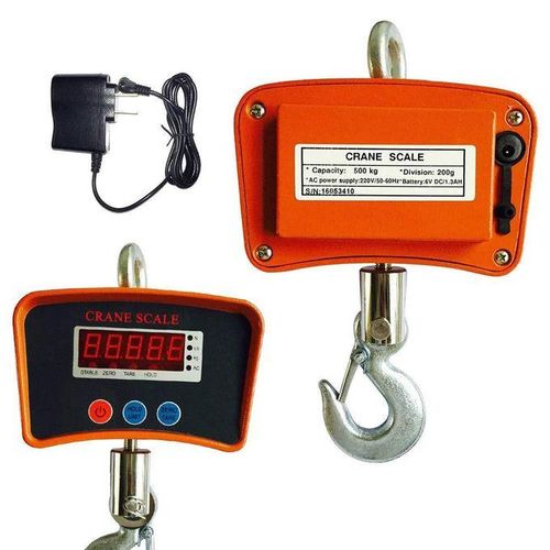 WeighTAJ 0.5 Ton/500 kg Electronic Crane Digital Hanging Scale Industrial Weighing