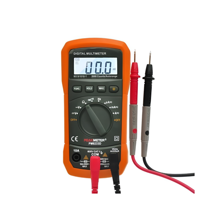 Digital Multimeter – Electrical Testing Device (AC/DC Measurement)